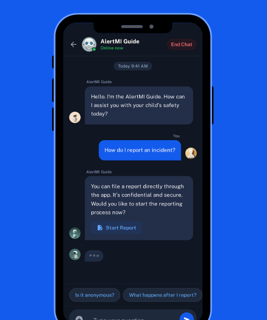 AlertMi - Anti-Bullying App